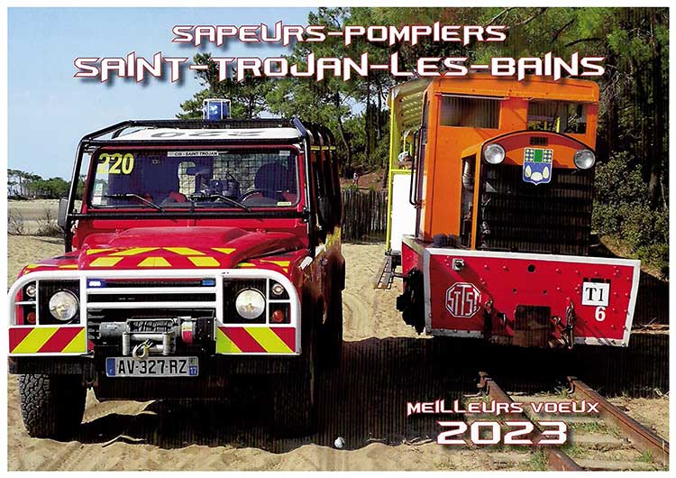 Calendrier des pompiers de Saint-Trojan-les-Bains 2023